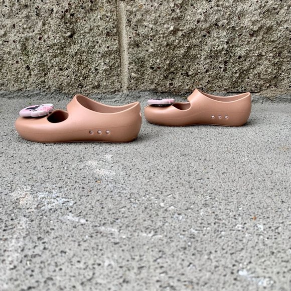 BAUBLES + SOLES Girls Koala Jelly Shoes 10 27 Mauve Pink Mary Jane Toddler Girl - Picture 5 of 9